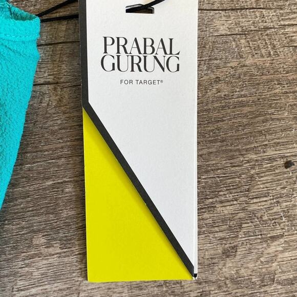 Prabal Gurung For Target Green Pebble Racerback Cami Tank Top Blouse NWT - Picture 4 of 10